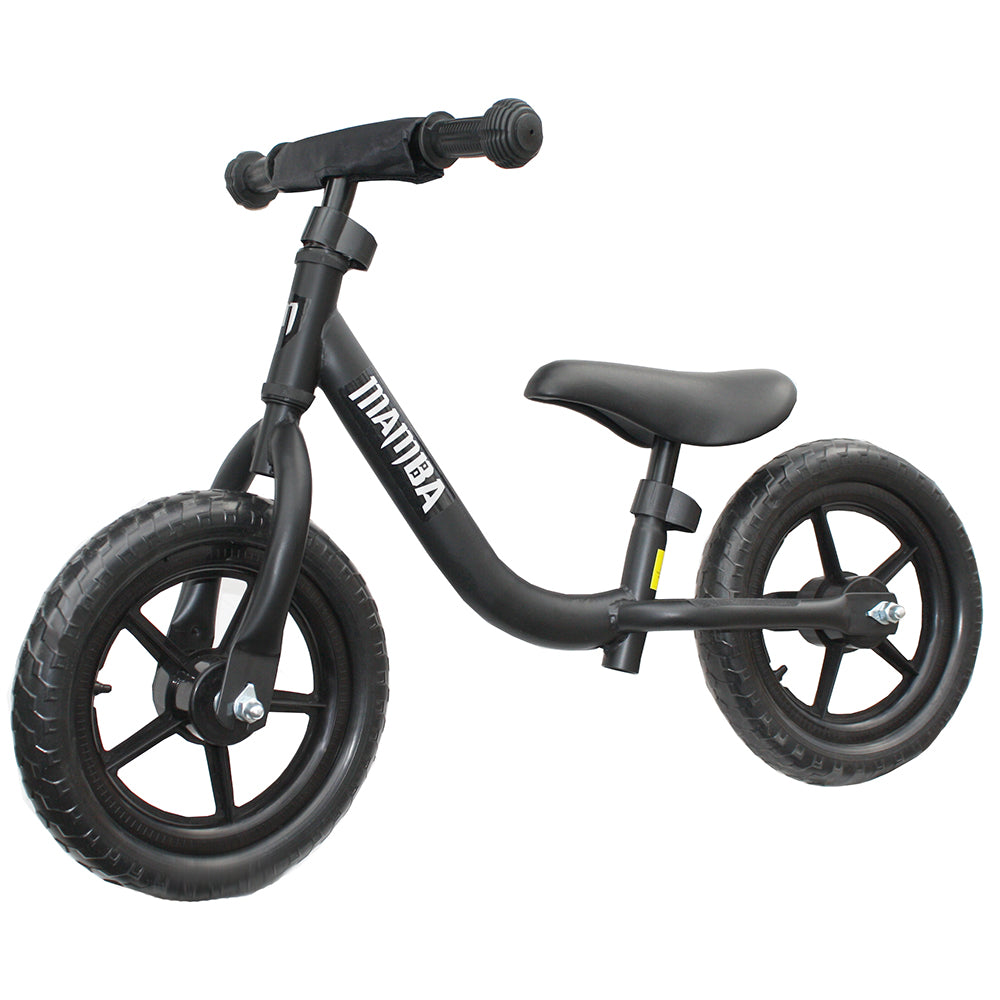 Mamba Sport 12" Balance Bike Black