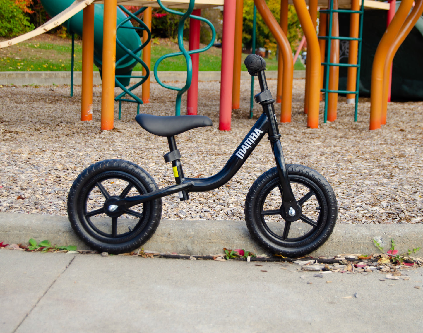 Black Balance Bike - Mamba Sport